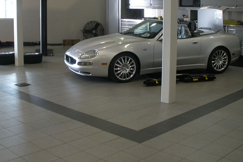 24_Ferrari_Maserati_GT_Showroom_Tile_AutoStone Floor Systems