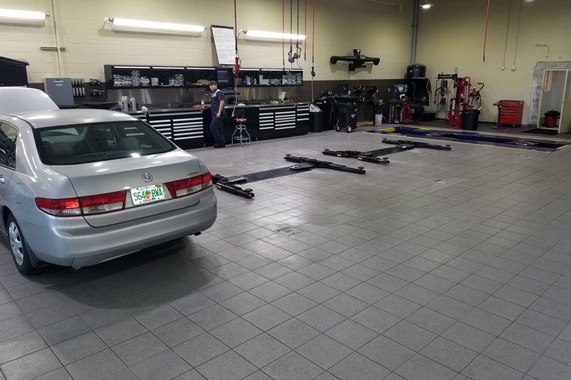 Acura approved workshop - enviroshop with brightfinish