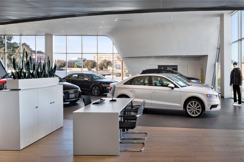 Audi Showroom F-3 Tile