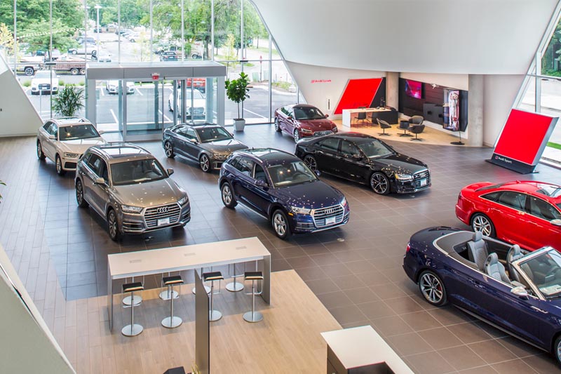 Audi Showroom F-1 & F-3 Integration