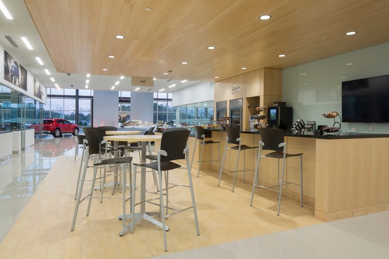 Mercedes-Benz Autohaus2. WF-1 woodplank tile