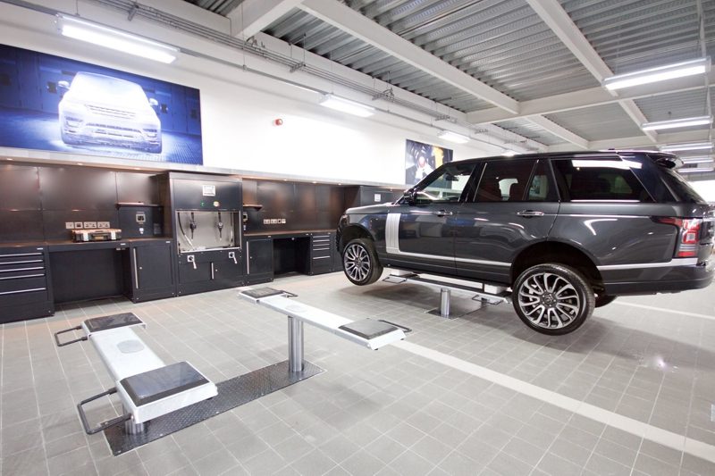 8"x8" format clinkershop for JLR program 12 mm thickness - Elba Black color