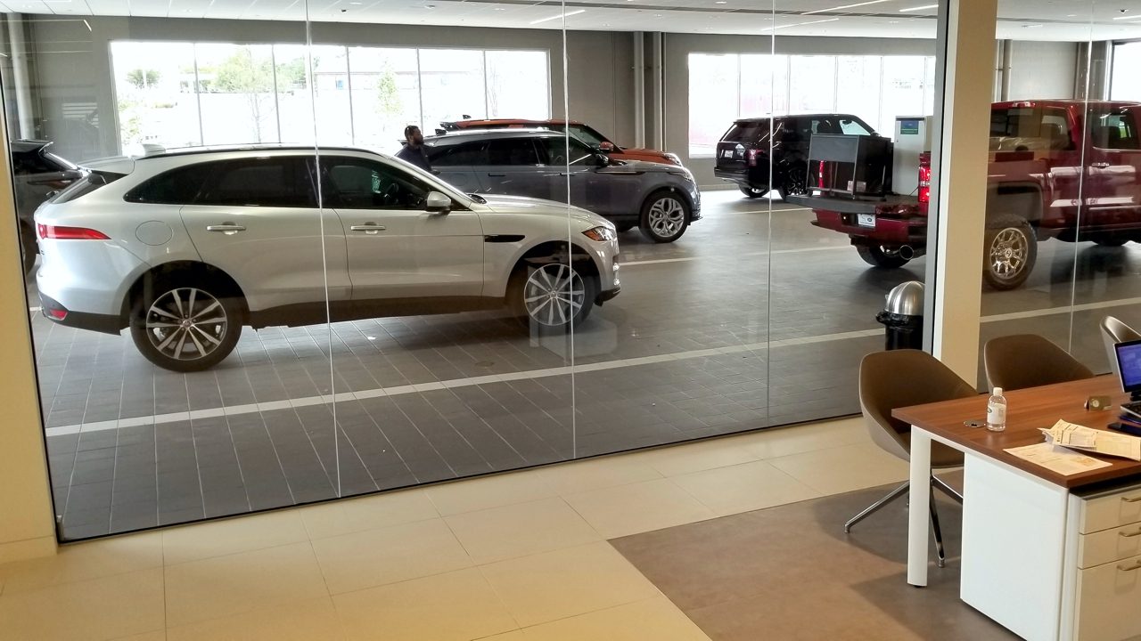 JLR Service Reception - Field JLR 111 Elba and Accent JLR110 Cefalu Grey - clinkershop