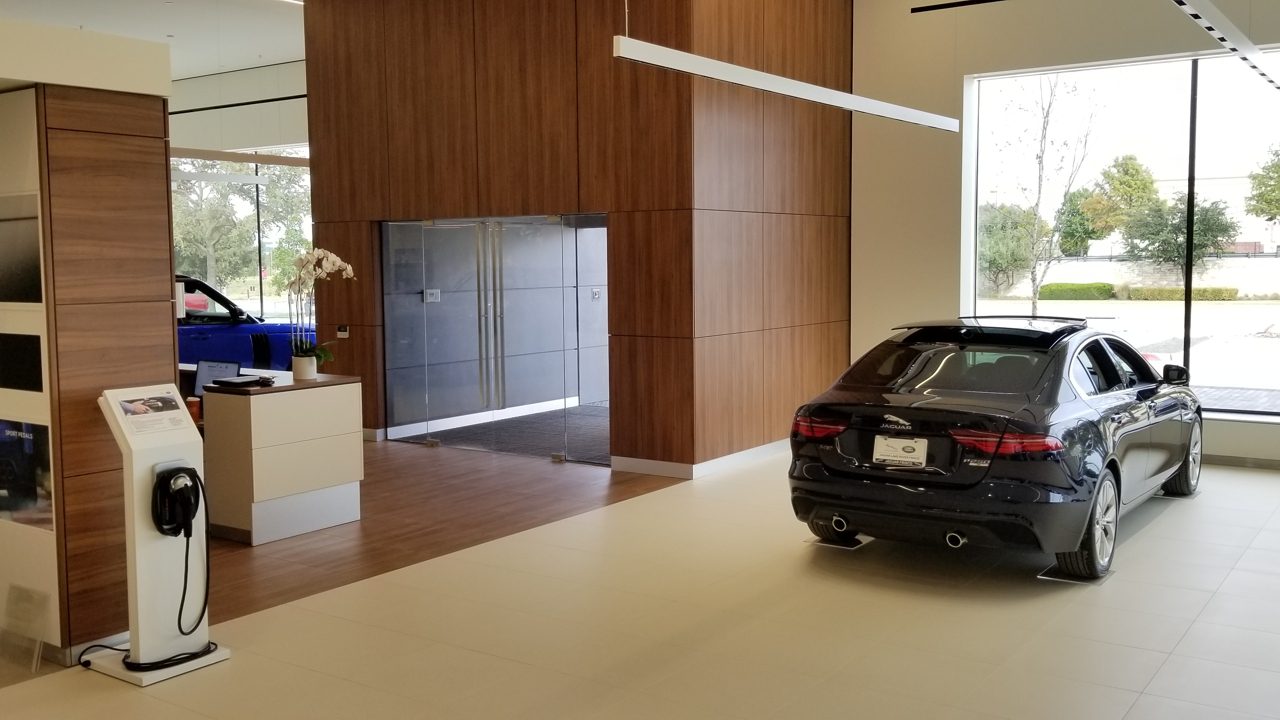 JLR Showroom - JLR 101 Dijan Walnut