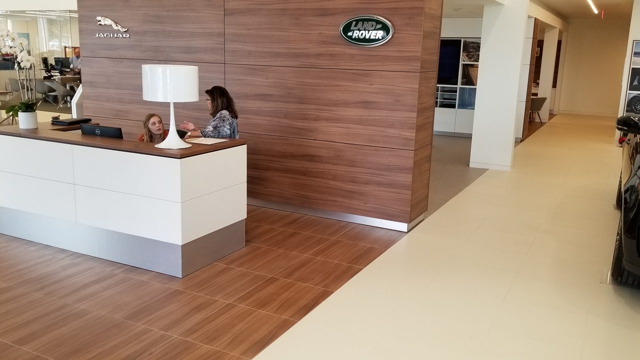 JLR Showroom - JLR 101 Dijan Walnut