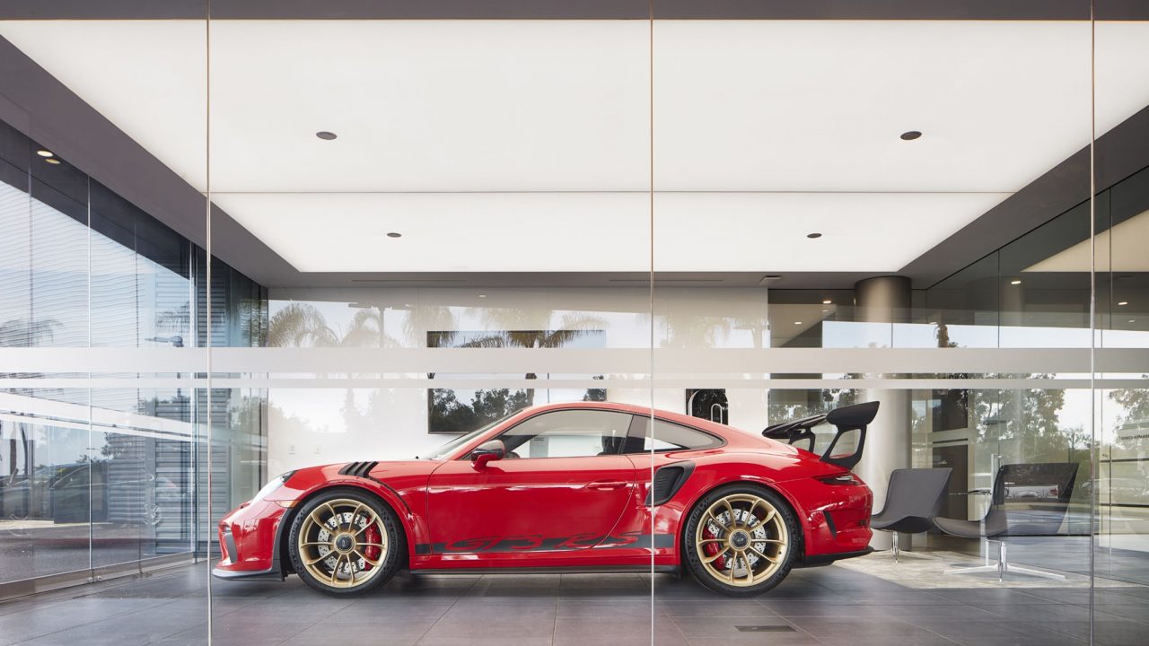 ItalGraniti New Black Lava Porsche Showroom Tile